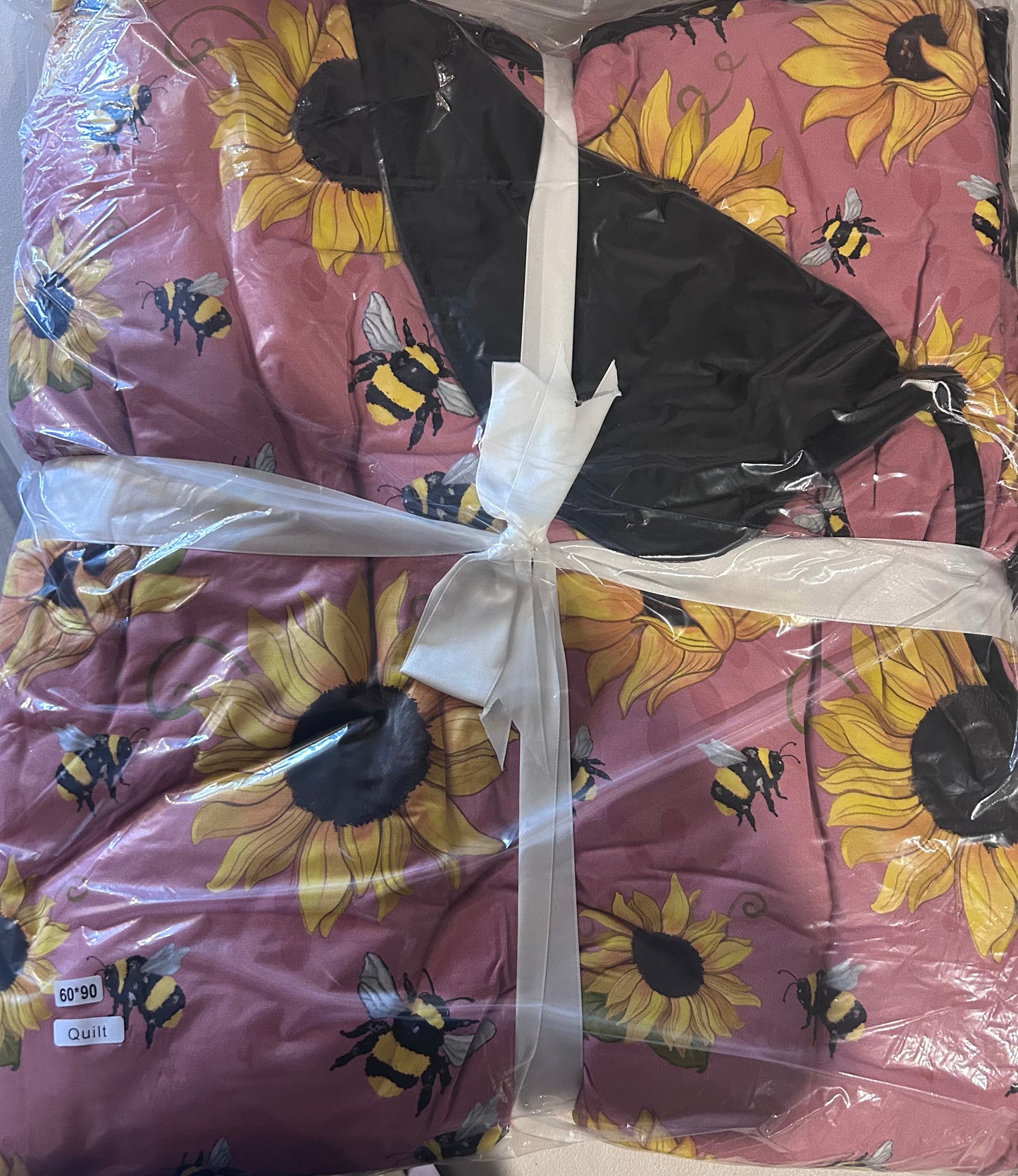 Ellis Bees Quilted Cozy Blankets