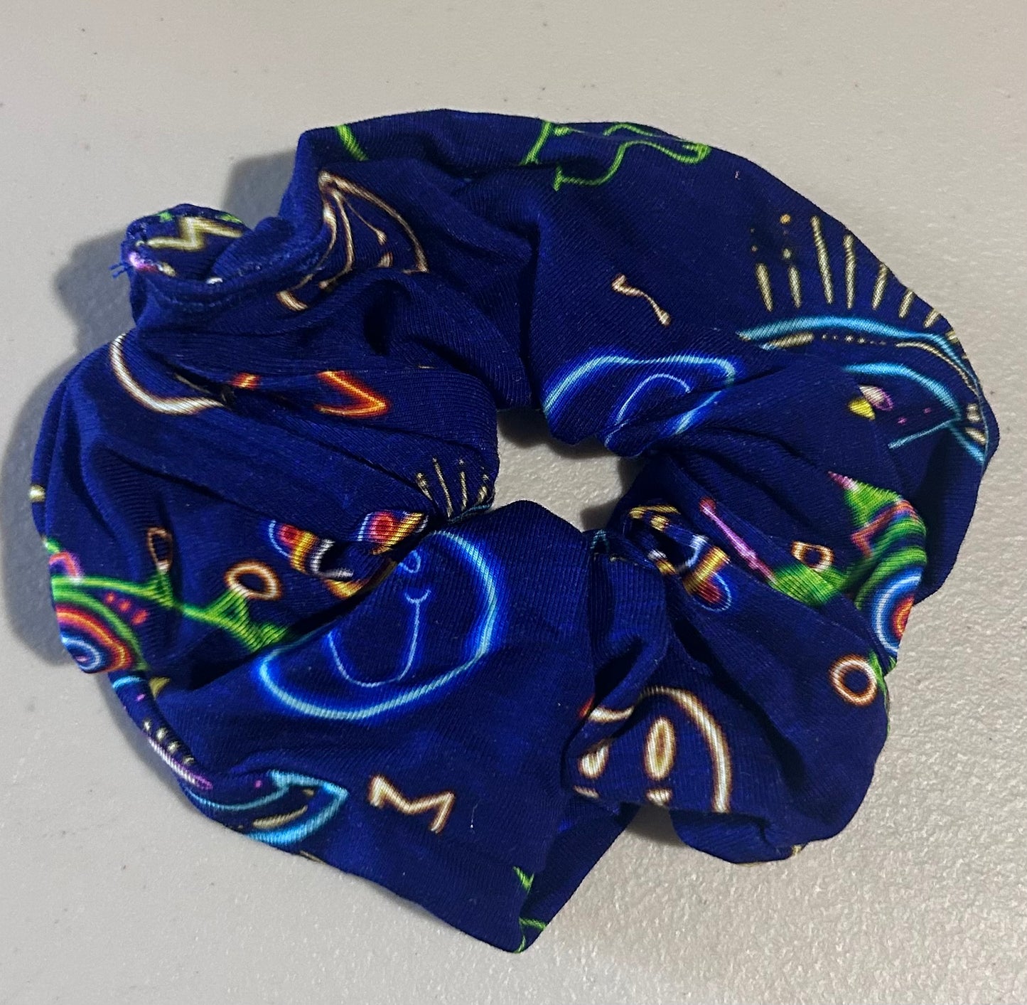 Neon Signs Scrunchie