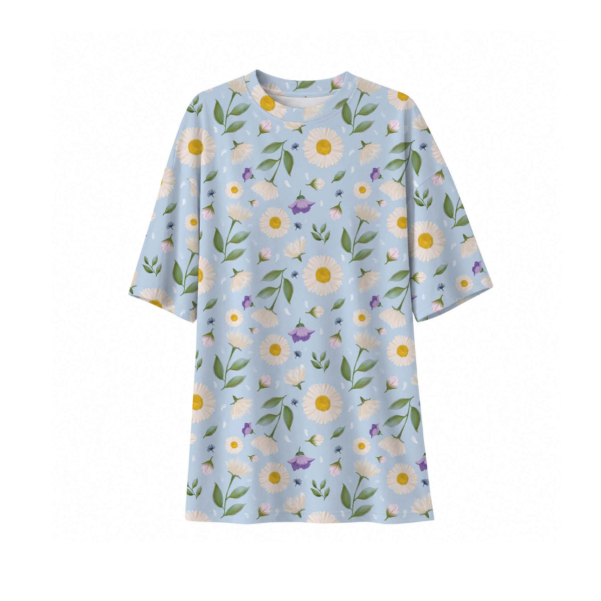 Daisy Ladies Oversized Tee