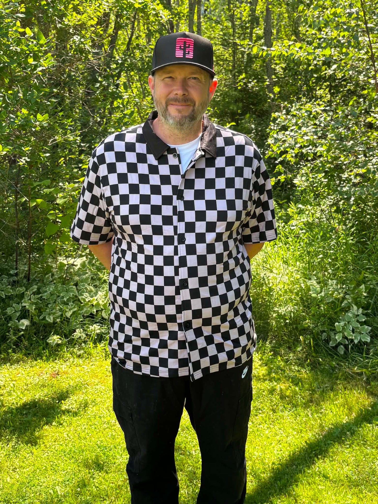 Fit Check Men's Button Down Shirt
