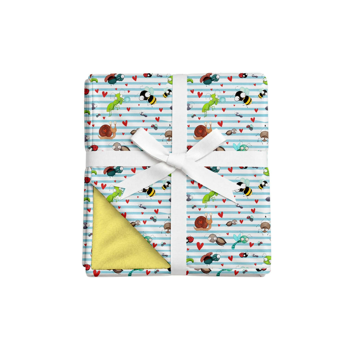 Love Bugs Bamboo Luxe Plush Blankets