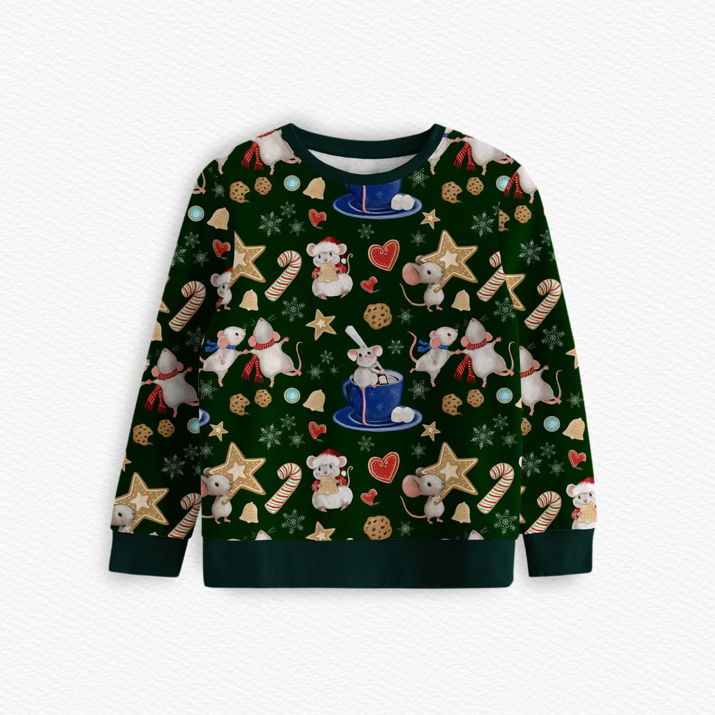 Merry Mousemas Kid's Crew Neck