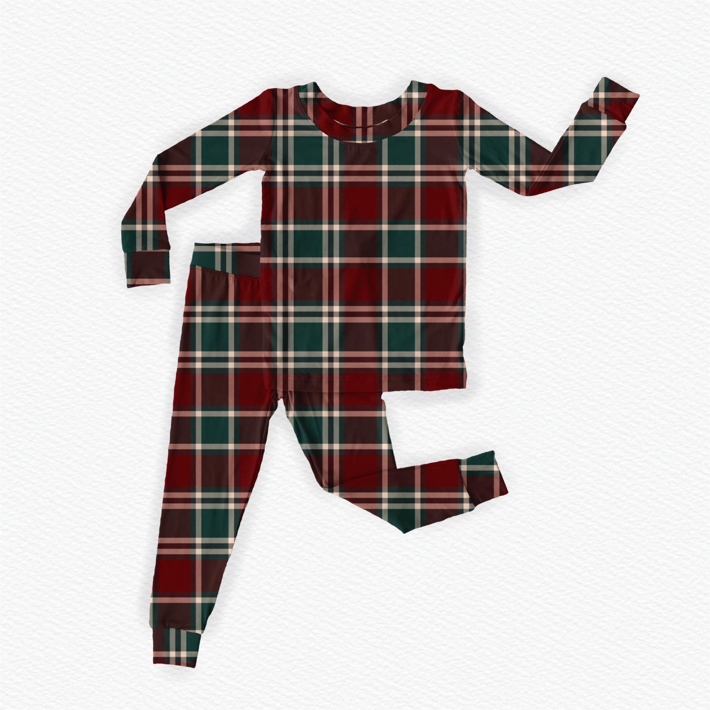 Christmas Plaid Two Piece