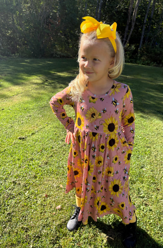 Elli's Bees Twirl Dress