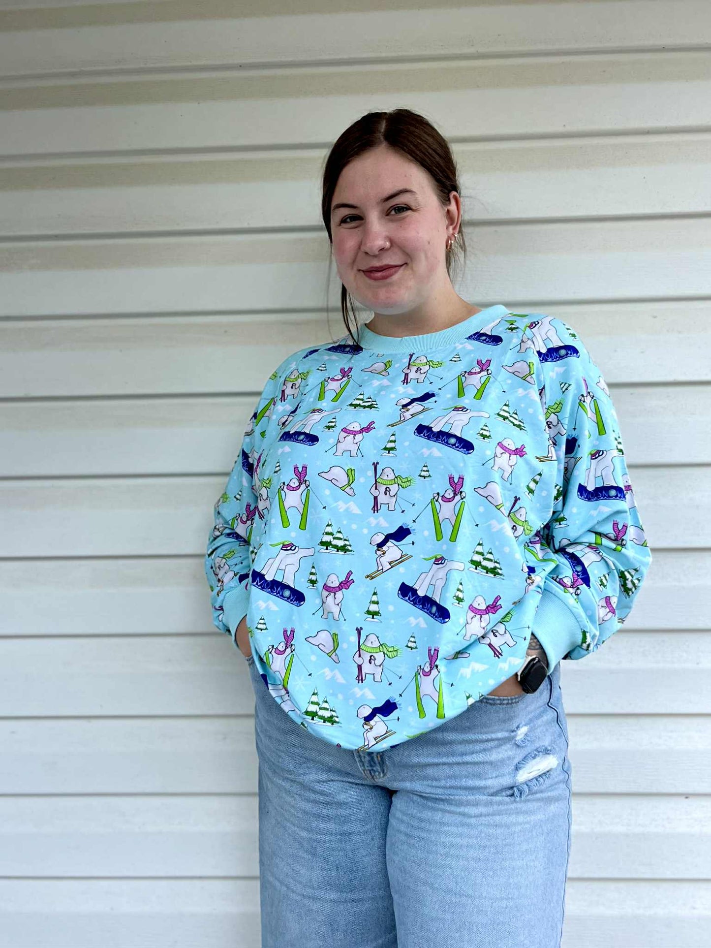 Snow Pawtrol Women's Crew Neck