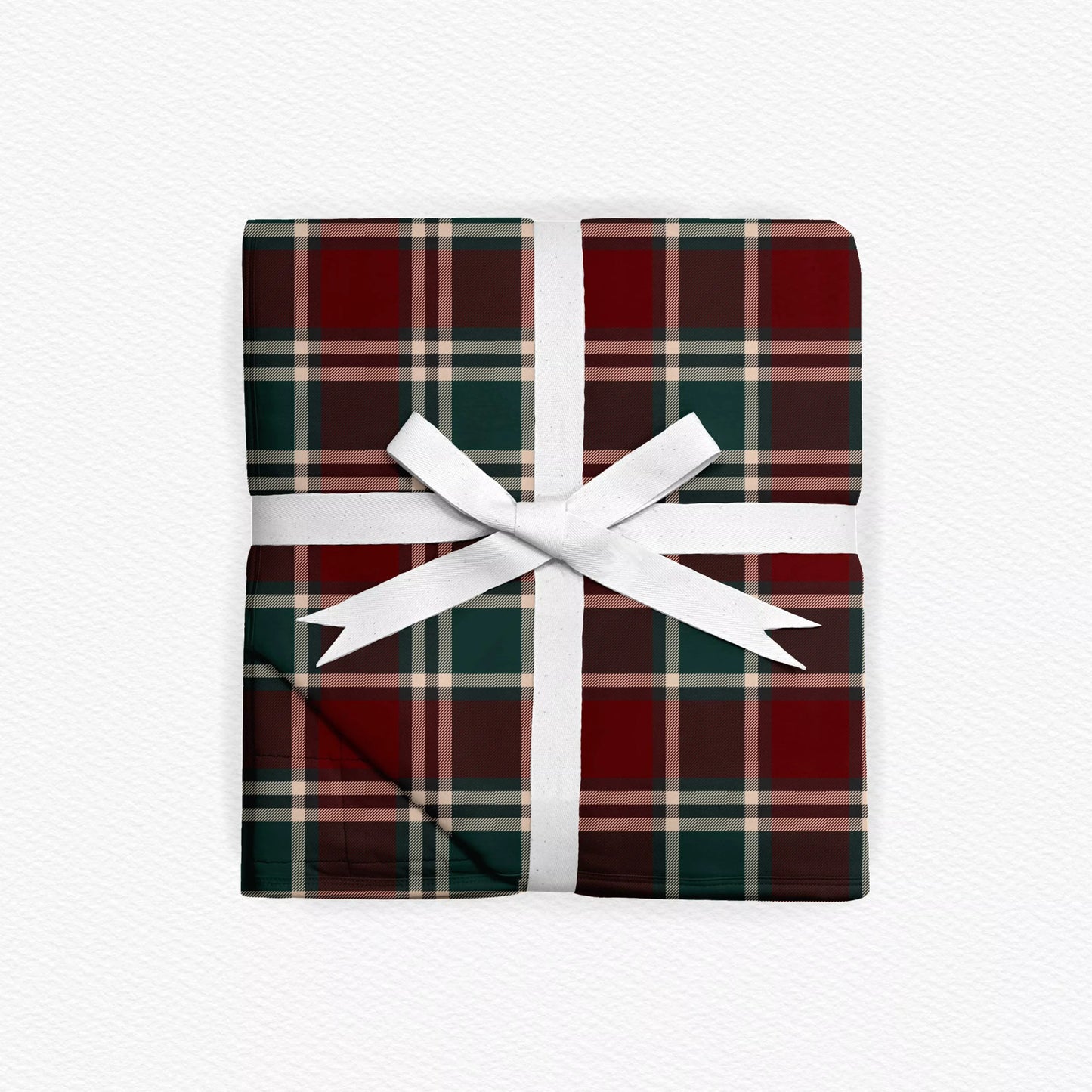 Christmas Plaid Quilted Cozy Blankets