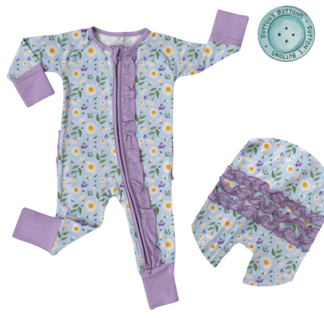 Daisy Ruffle Zippy