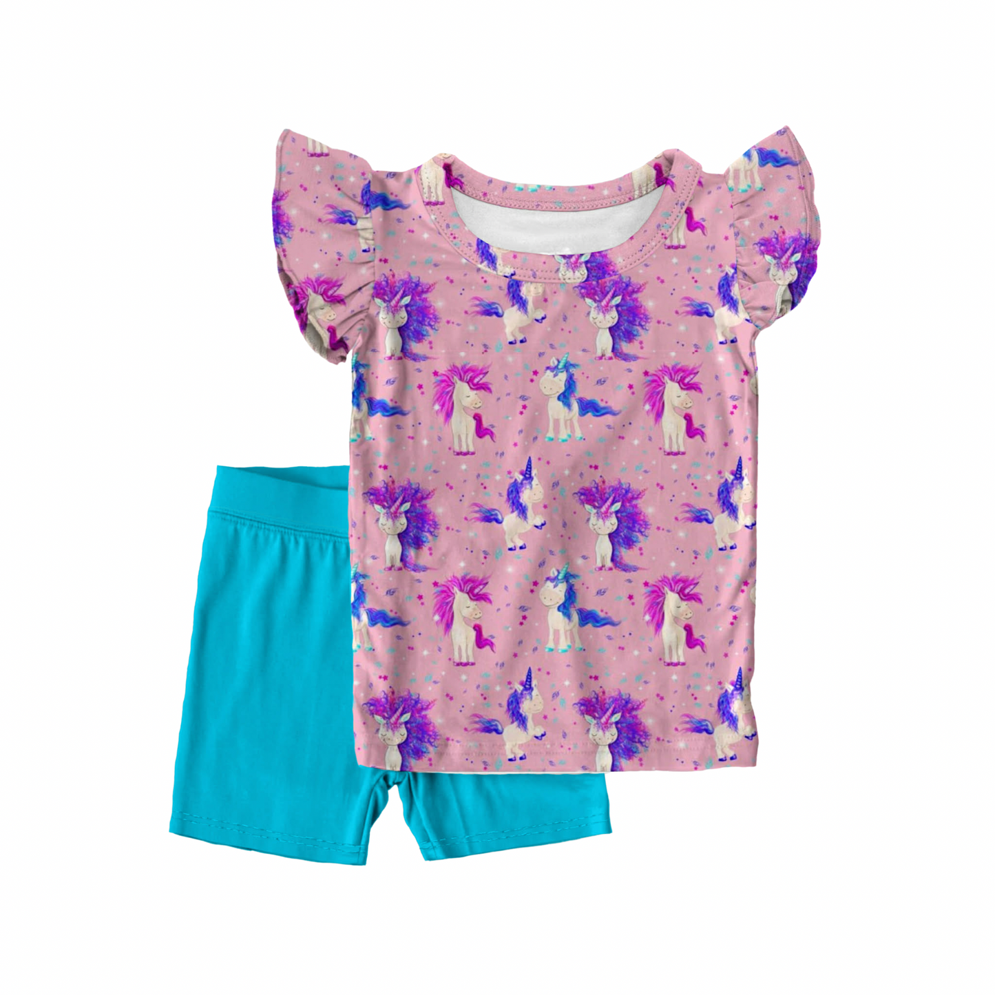 Unicorn Sparkles Two Piece Pyjama Set