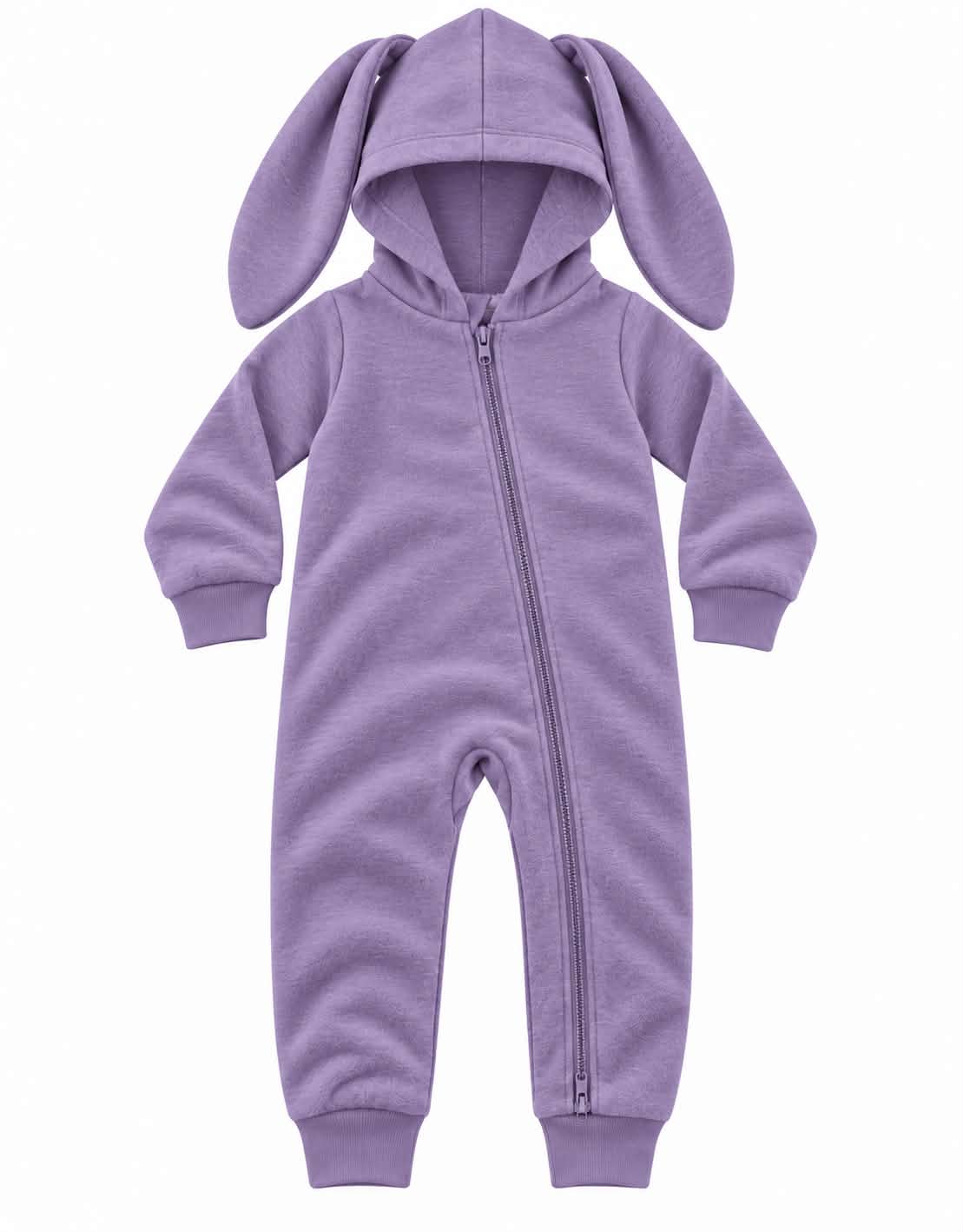 Lilac Bunny Blend Romper
