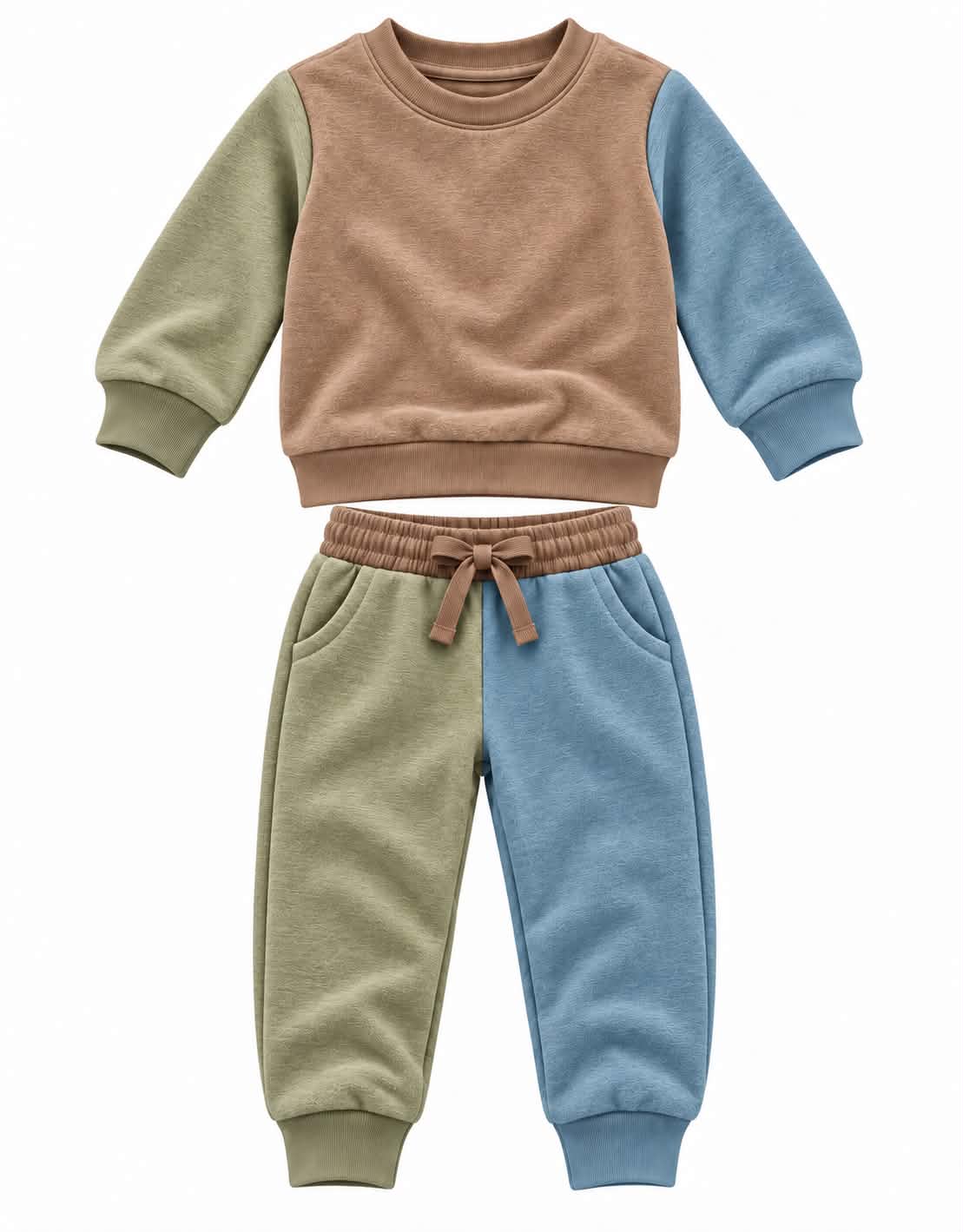 Blue Butterscotch Pistachio Jogger Set