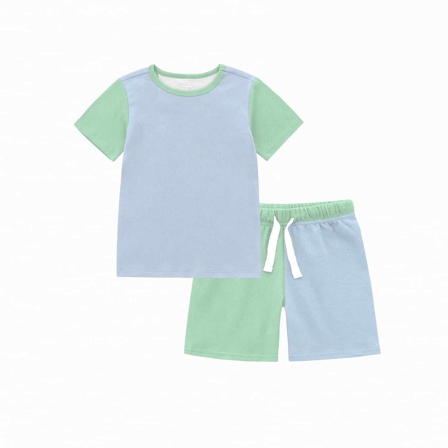 Coastal Seas Two Piece Relax Fit Short Set