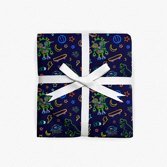 Neon Signs Triple Layer Blankets